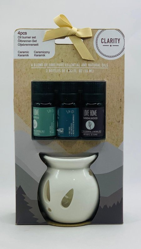 مبخرة مع زيوت عطرية